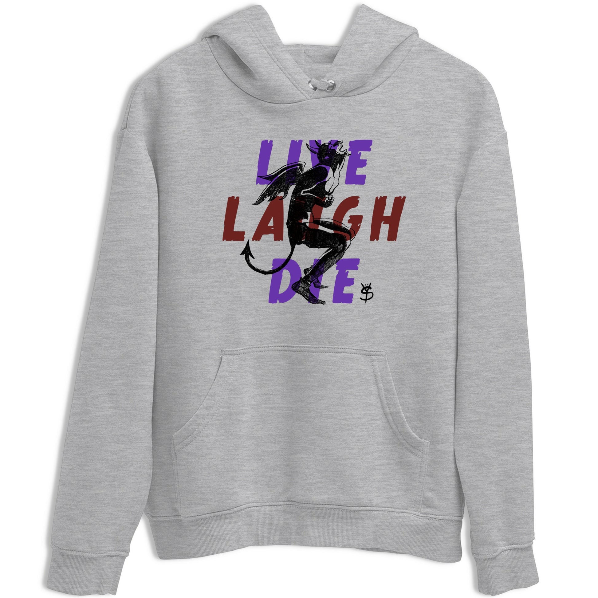 Sneaker match tees – Sneaker Threads To Match Dunk Low Persian Violet Shoes – Laughing Devil Tee Heather Grey 2