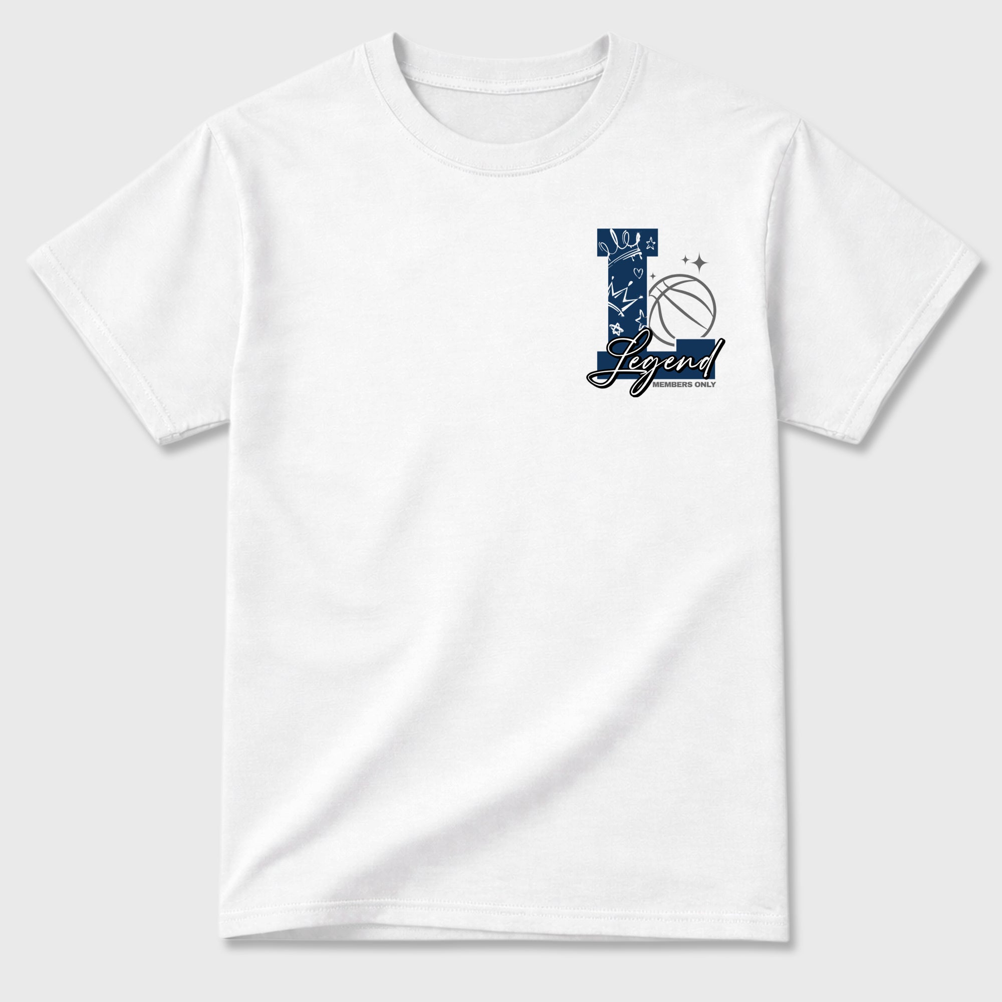 Legend Graphic T-Shirt featuring original streetwear artwork designed to match the . White Graphic T-Shirt.