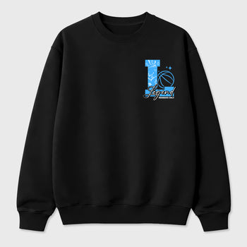 Legend sneaker match t-shirt styled to complete your fit with the sneakers, shown in Black.