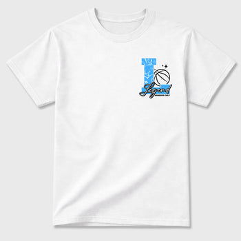Legend sneaker match t-shirt styled to complete your fit with the sneakers, shown in White.