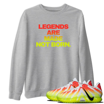 Sneaker Threads – Sneaker Tees To Match Nike JA 3 Under The Christmas Tree – Legends Are Made Not Born Graphic Tee Heather Grey 1. Perfect for Jordan releases 2025 colorways. PerfecPerfect for Ja Morant sneaker releases and Christmas 2025 colorways.