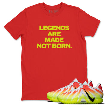 Sneaker Threads – Sneaker Tees To Match Nike JA 3 Under The Christmas Tree – Legends Are Made Not Born Graphic Tee Red 1. Perfect for Jordan releases 2025 colorways. PerfecPerfect for Ja Morant sneaker releases and Christmas 2025 colorways.
