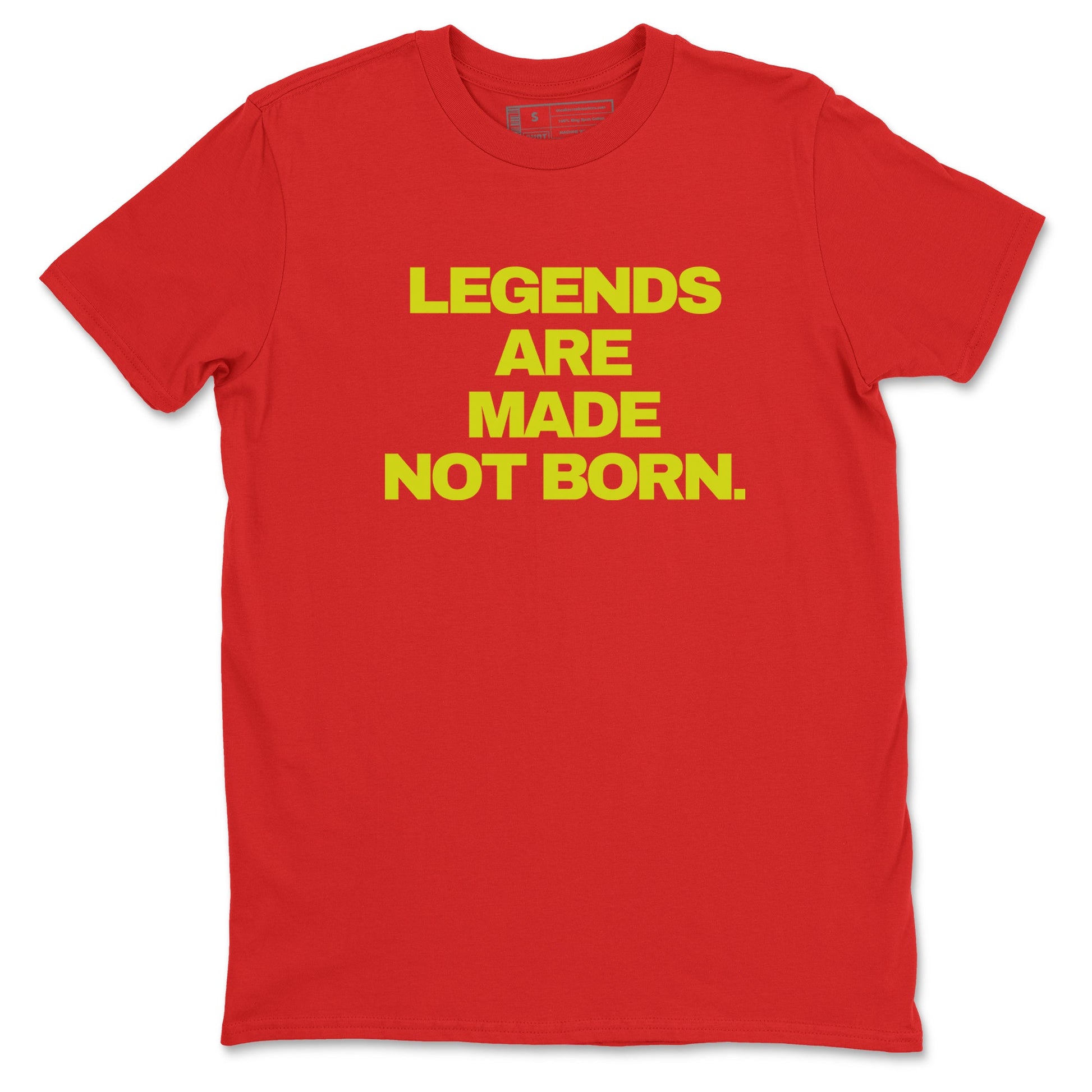 Sneaker Threads – Sneaker Tees To Match Nike JA 3 Under The Christmas Tree – Legends Are Made Not Born Graphic Tee Red 2. Perfect for Jordan releases 2025 colorways. PerfecPerfect for Ja Morant sneaker releases and Christmas 2025 colorways.