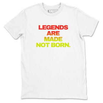 Sneaker Threads – Sneaker Tees To Match Nike JA 3 Under The Christmas Tree – Legends Are Made Not Born Graphic Tee White 2. Perfect for Jordan releases 2025 colorways. PerfecPerfect for Ja Morant sneaker releases and Christmas 2025 colorways.