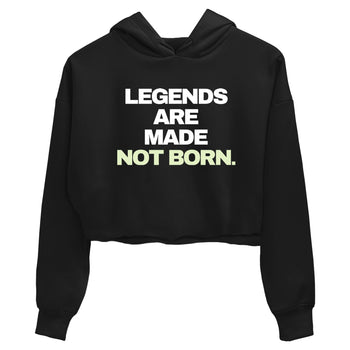 Sneaker Threads – Sneaker Tees To Match Nike KD 18 Halloween – Legends Are Made Not Born Crop Tee Black 2. Perfect for Jordan releases 2025 colorways. Perfect for Kevin Durant sneaker releases and Halloween 2025 colorways.