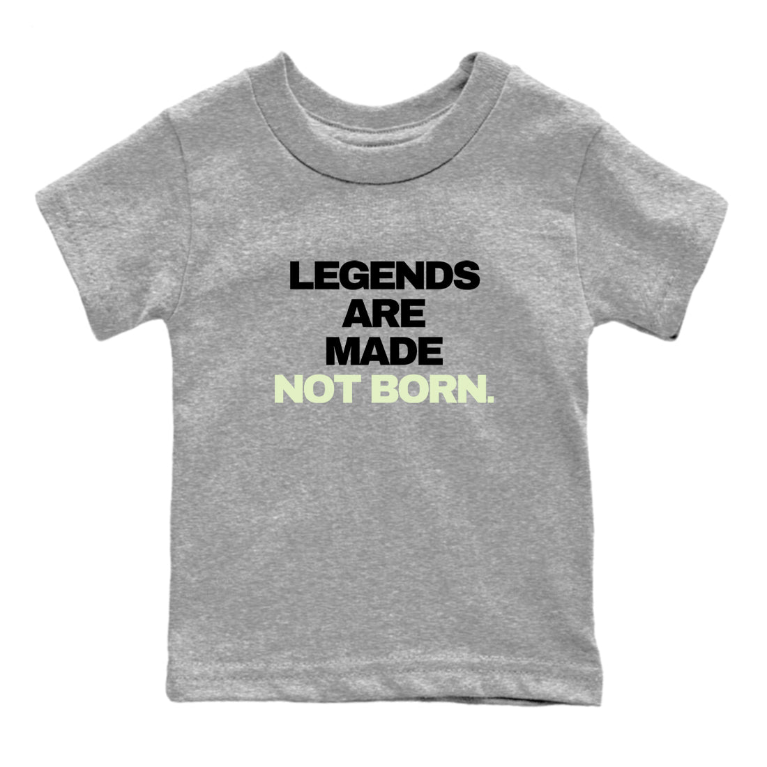 Sneaker Threads – Sneaker Tees To Match Nike KD 18 Halloween – Legends Are Made Not Born Youth Graphic Tee Heather Grey 2. Perfect for Jordan releases 2025 colorways. Perfect for Kevin Durant sneaker releases and Halloween 2025 colorways.