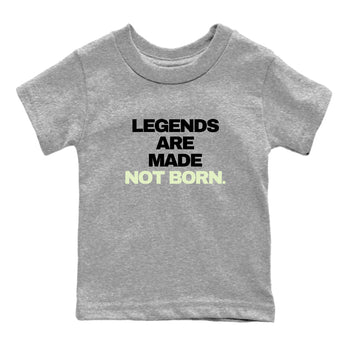 Sneaker Threads – Sneaker Tees To Match Nike KD 18 Halloween – Legends Are Made Not Born Youth Graphic Tee Heather Grey 2. Perfect for Jordan releases 2025 colorways. Perfect for Kevin Durant sneaker releases and Halloween 2025 colorways.