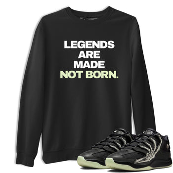 Sneaker Threads – Sneaker Tees To Match Nike KD 18 Halloween – Legends Are Made Not Born Graphic Tee Black 1. Perfect for Jordan releases 2025 colorways. Perfect for Kevin Durant sneaker releases and Halloween 2025 colorways.
