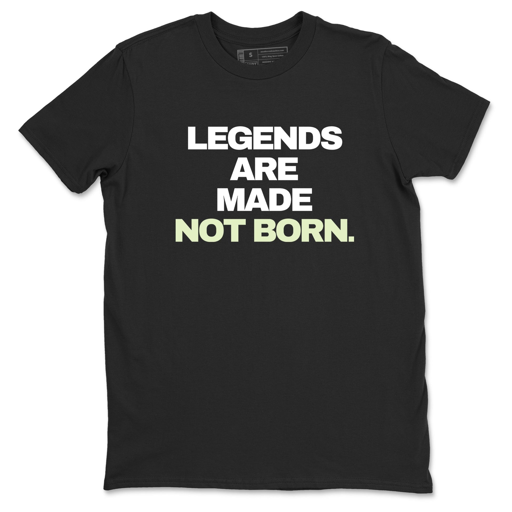 Sneaker Threads – Sneaker Tees To Match Nike KD 18 Halloween – Legends Are Made Not Born Graphic Tee Black 2. Perfect for Jordan releases 2025 colorways. Perfect for Kevin Durant sneaker releases and Halloween 2025 colorways.