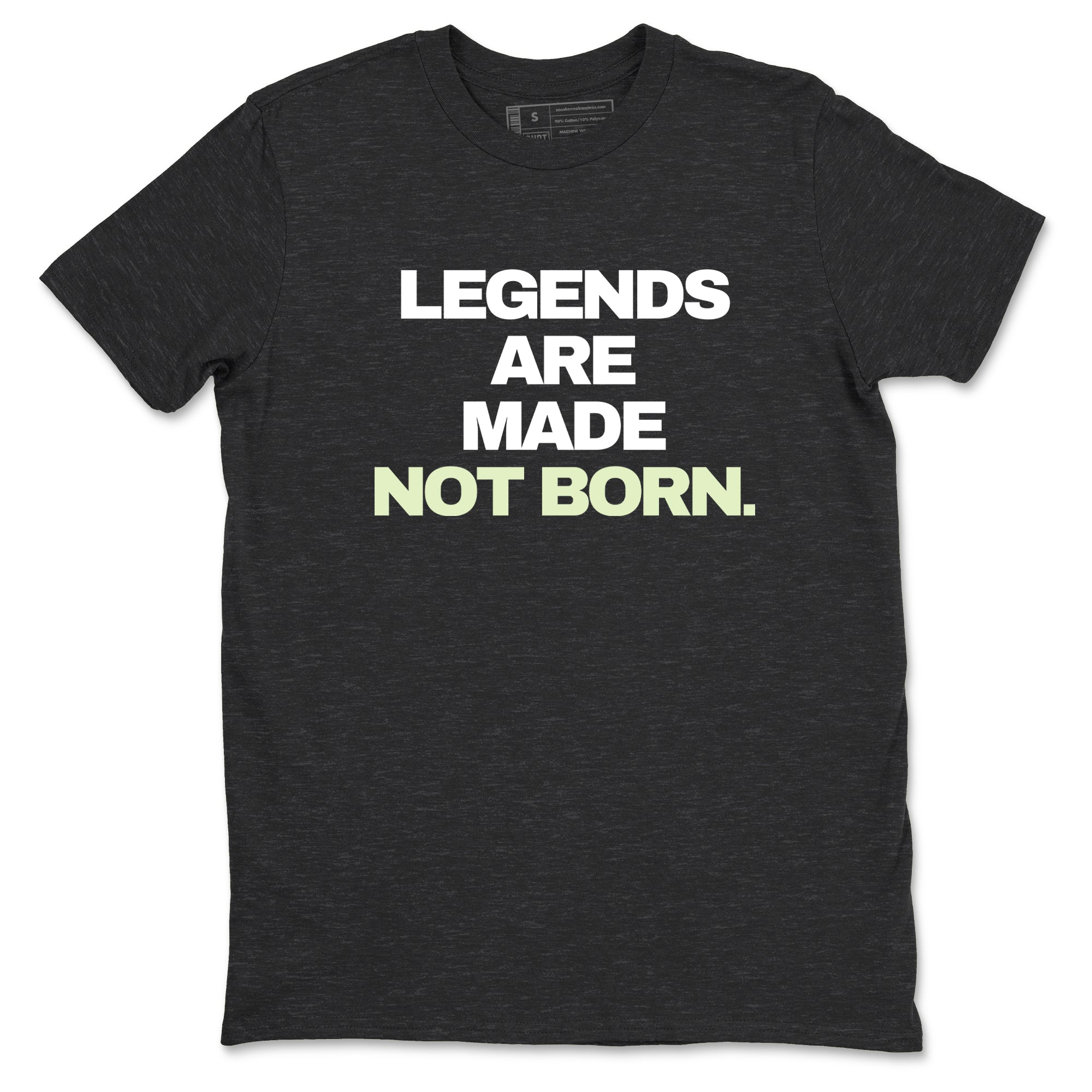 Sneaker Threads – Sneaker Tees To Match Nike KD 18 Halloween – Legends Are Made Not Born Graphic Tee Charcoal Heather 2. Perfect for Jordan releases 2025 colorways. Perfect for Kevin Durant sneaker releases and Halloween 2025 colorways.