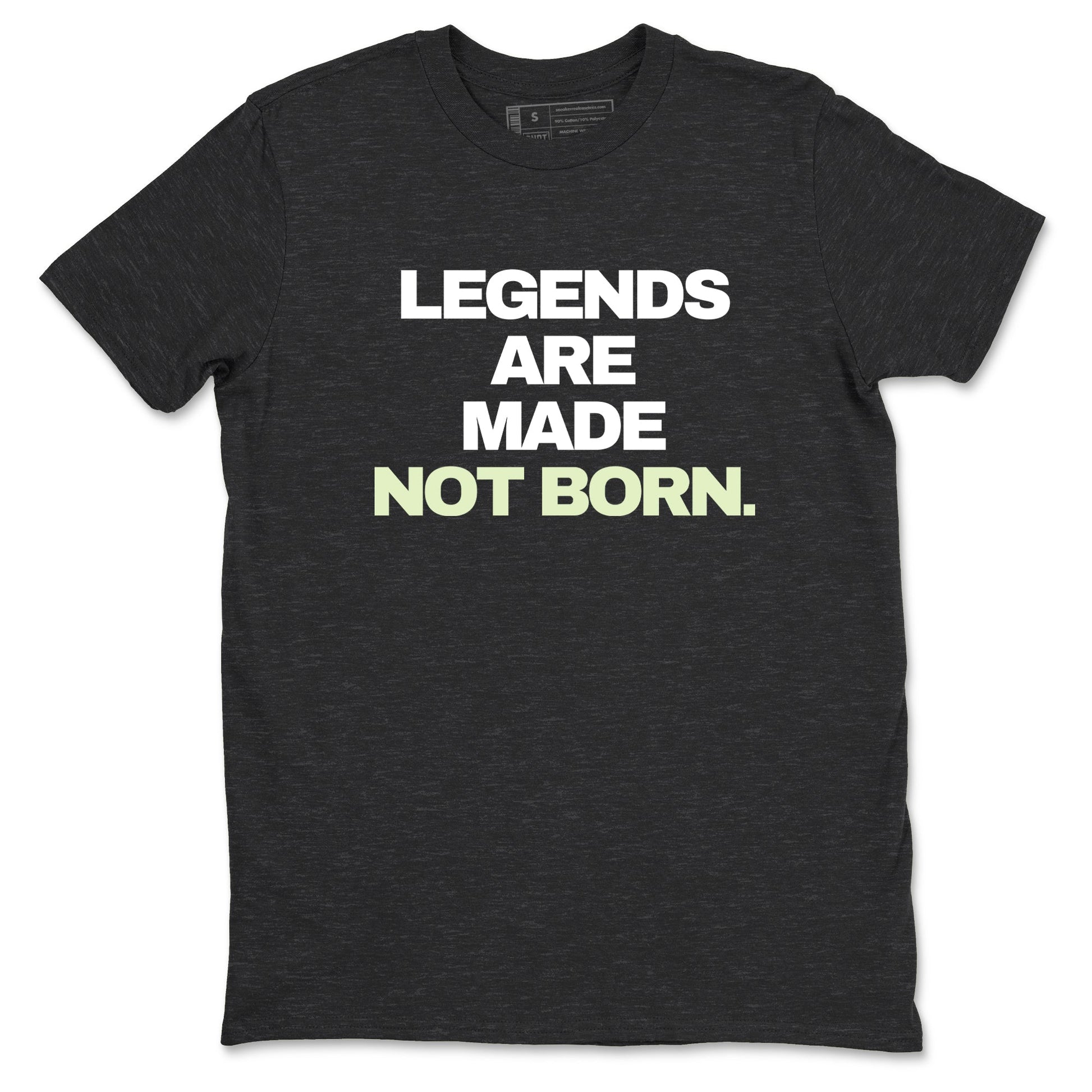 Sneaker Threads – Sneaker Tees To Match Nike KD 18 Halloween – Legends Are Made Not Born Graphic Tee Charcoal Heather 2. Perfect for Jordan releases 2025 colorways. Perfect for Kevin Durant sneaker releases and Halloween 2025 colorways.