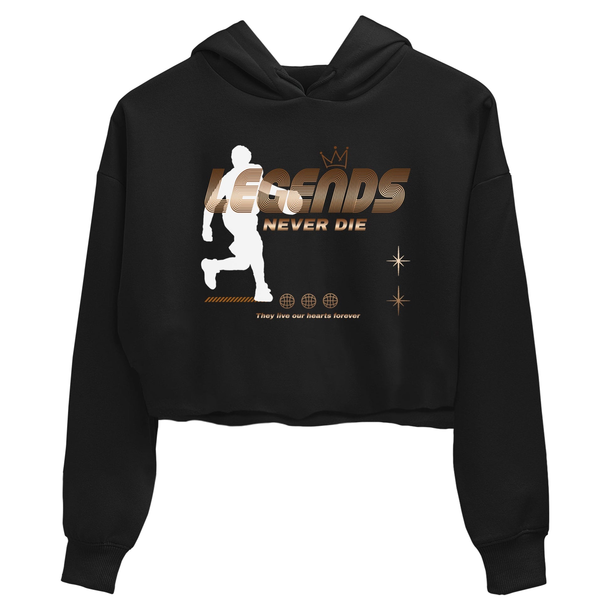 Foams One Metallic Copper shirts to match jordans Legends Never Die sneaker match tees Air Foamposite One Metallic Copper match shoes to clothes SNRT Sneaker Tees unisex cotton Black 2 crop tee