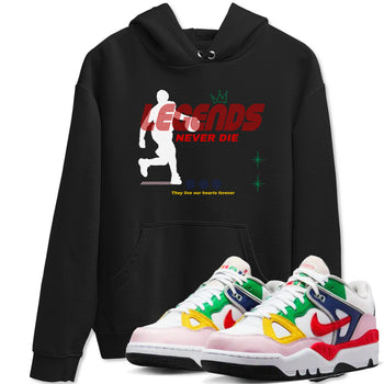 AF 3 Nigo shirtsto match jordans Legends Never Die sneaker match tees Air Force 3 Low x Nigo Blue Void and Tour Yellow match shoes to clothes SNRT Sneaker Tees unisex cotton Black 1 shirts