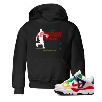 AF 3 Nigo shirtsto match jordans Legends Never Die sneaker match tees Air Force 3 Low x Nigo Blue Void and Tour Yellow match shoes to clothes SNRT Sneaker Tees Youth Baby Black 1 tee