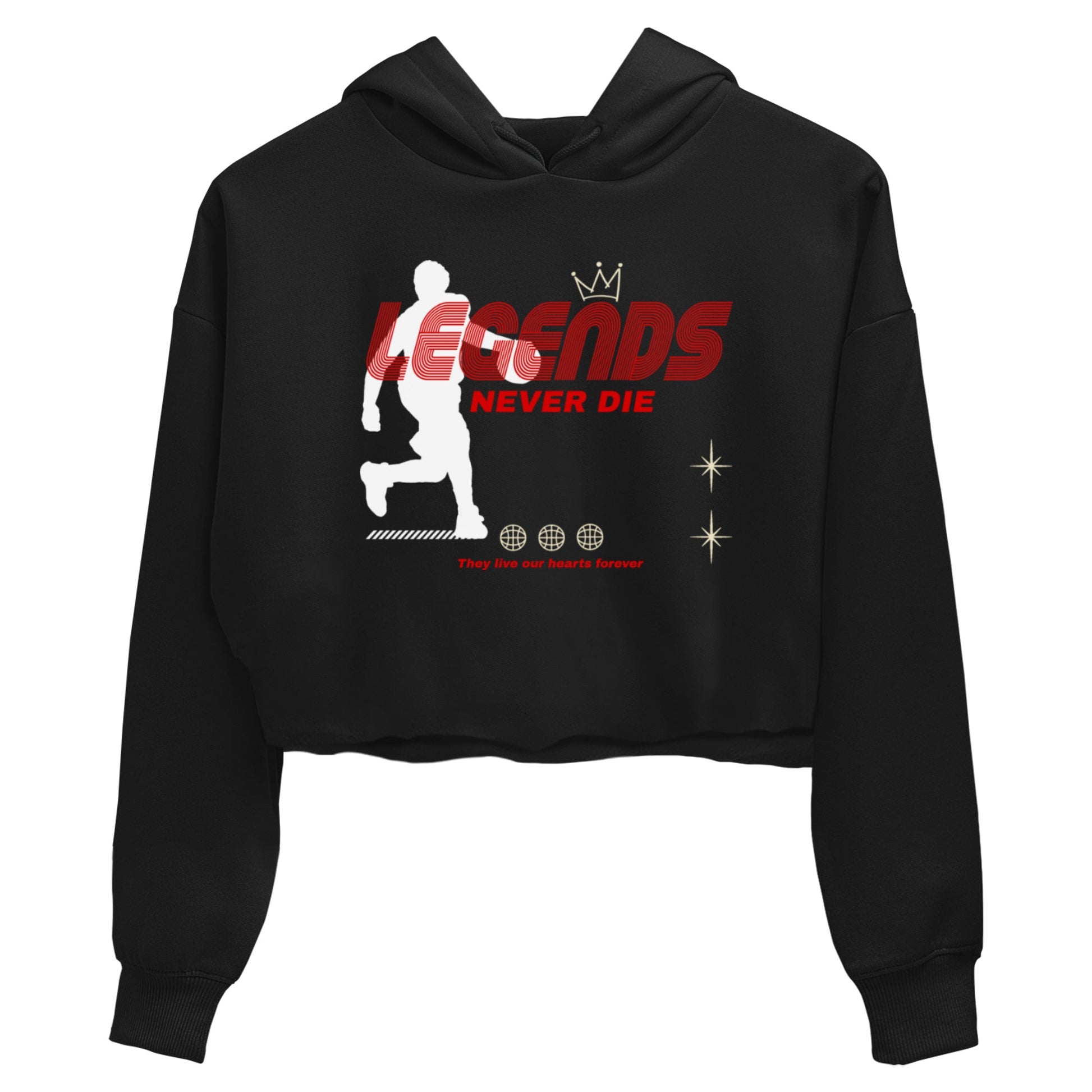 1s Black Toe Reimagined shirts to match jordans Legends Never Die sneaker match tees Air Jordan 1 Black Toe Reimagined match shoes to clothes SNRT Sneaker Tees unisex cotton Black 2 crop tee