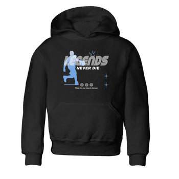 11s Legend Blue shirts to match jordans Legends Never Die sneaker match tees Air Jordan 11 Legend Blue match shoes to clothes SNRT Sneaker Tees Youth Baby Black 2 tee