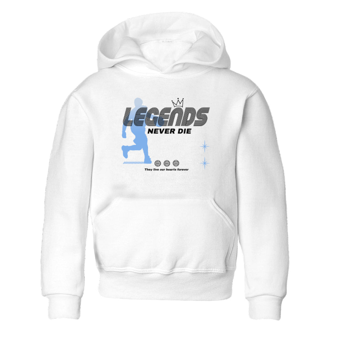 11s Legend Blue shirts to match jordans Legends Never Die sneaker match tees Air Jordan 11 Legend Blue match shoes to clothes SNRT Sneaker Tees Youth Baby White 2 tee
