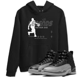 12s Black Wolf Grey shirts to match jordans Legends Never Die sneaker match tees Air Jordan 12 Black Wolf Grey match shoes to clothes SNRT Sneaker Tees unisex cotton Black 1 shirts