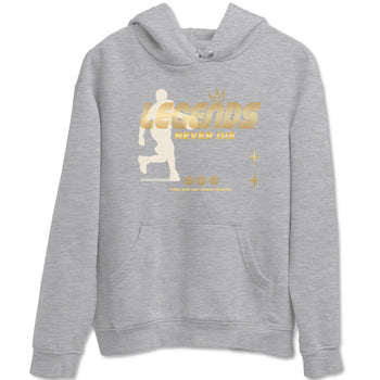 12s Phantom shirts to match jordans Legends Never Die sneaker match tees Air Jordan 12 WMNS Phantom match shoes to clothes SNRT Sneaker Tees unisex cotton Heather Grey 2 shirts
