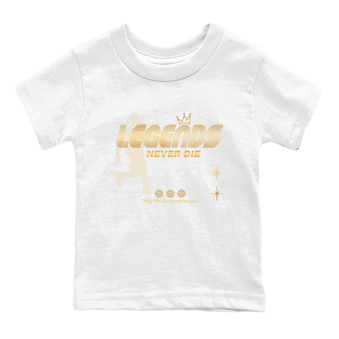 12s Phantom shirts to match jordans Legends Never Die sneaker match tees Air Jordan 12 WMNS Phantom match shoes to clothes SNRT Sneaker Tees Youth Baby White 2 tee
