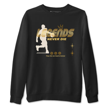 12s Phantom shirts to match jordans Legends Never Die sneaker match tees Air Jordan 12 WMNS Phantom match shoes to clothes SNRT Sneaker Tees unisex cotton Black 2 shirts