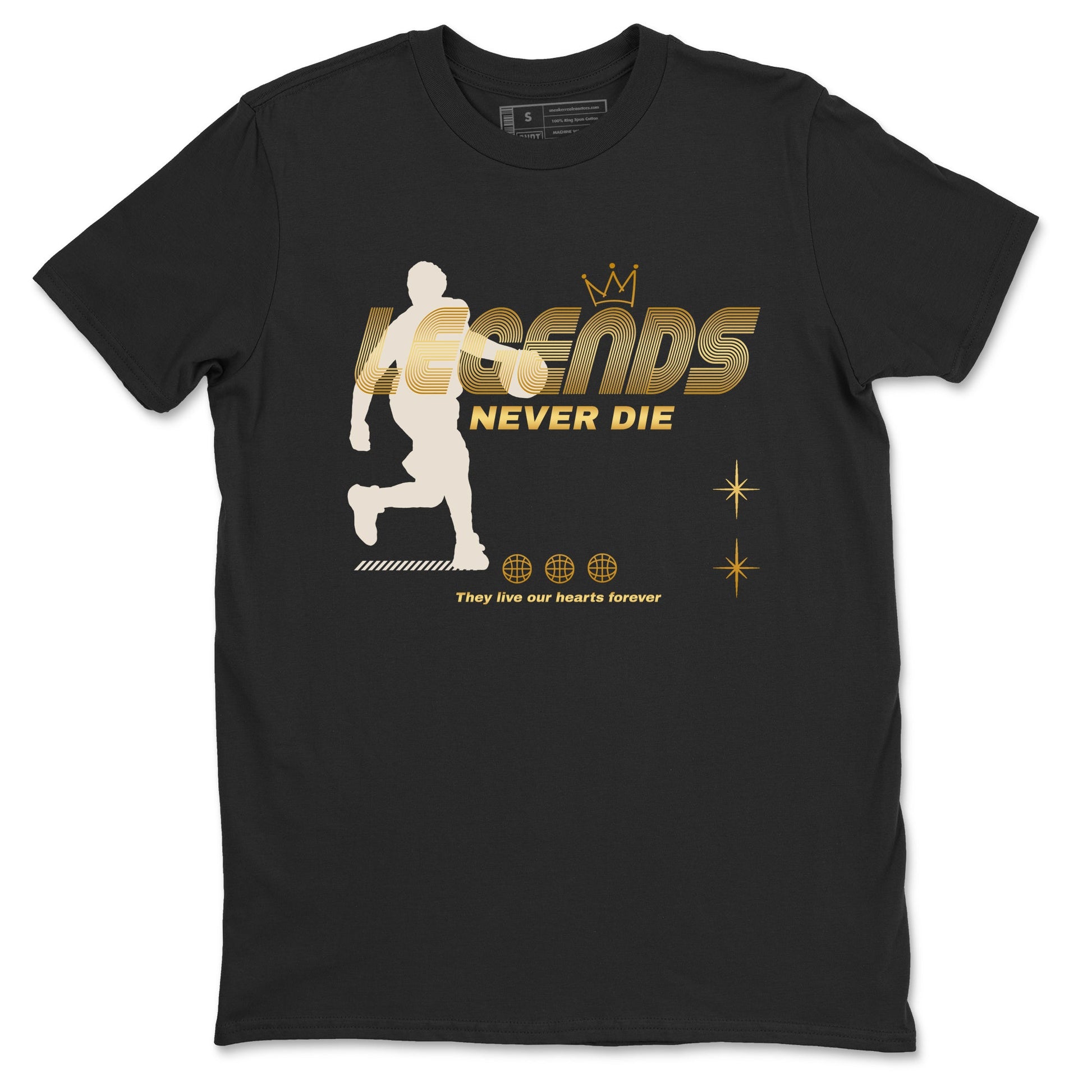 12s Phantom shirts to match jordans Legends Never Die sneaker match tees Air Jordan 12 WMNS Phantom match shoes to clothes SNRT Sneaker Tees unisex cotton Black 2 shirts