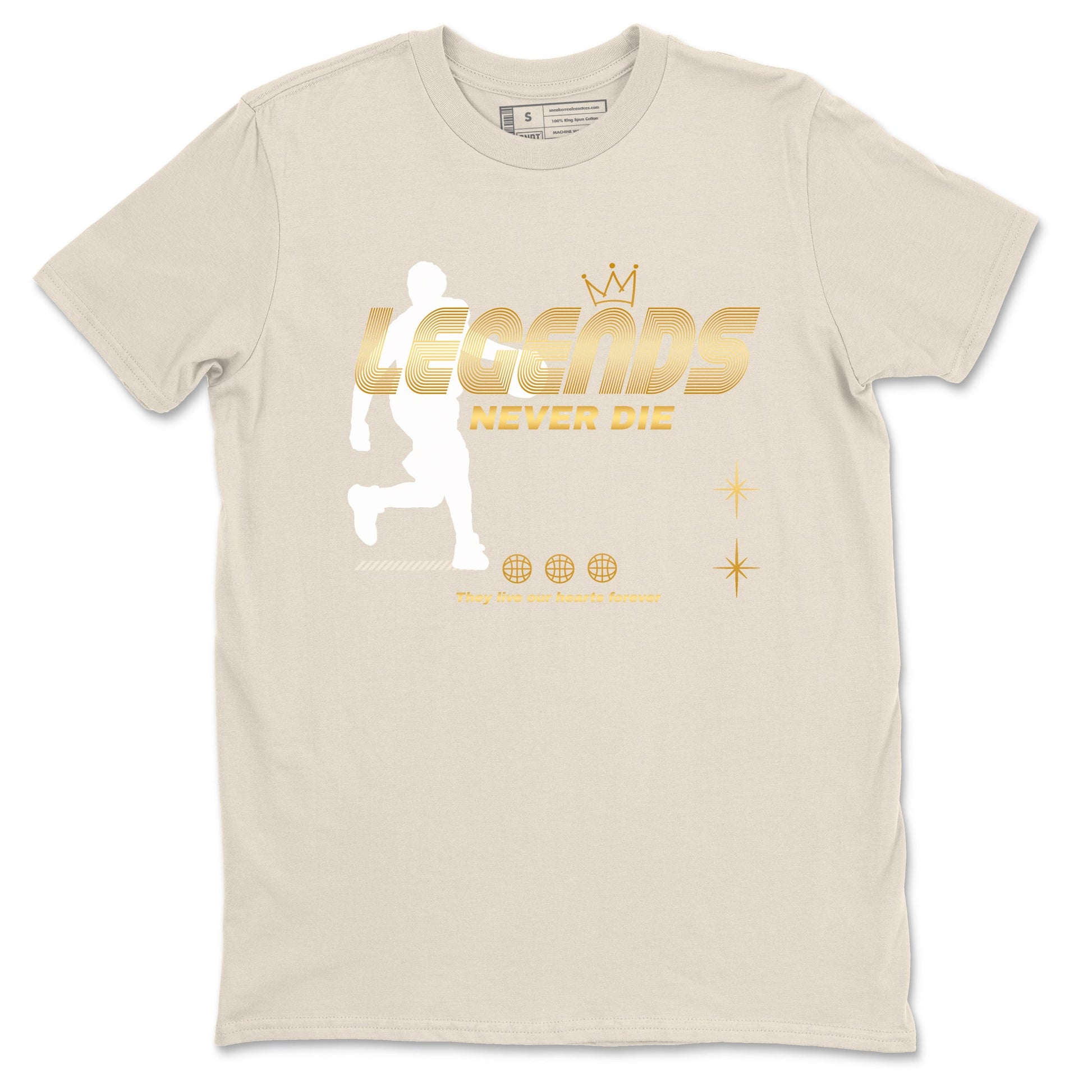 12s Phantom shirts to match jordans Legends Never Die sneaker match tees Air Jordan 12 WMNS Phantom match shoes to clothes SNRT Sneaker Tees unisex cotton Natural 2 shirts