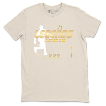 12s Phantom shirts to match jordans Legends Never Die sneaker match tees Air Jordan 12 WMNS Phantom match shoes to clothes SNRT Sneaker Tees unisex cotton Natural 2 shirts