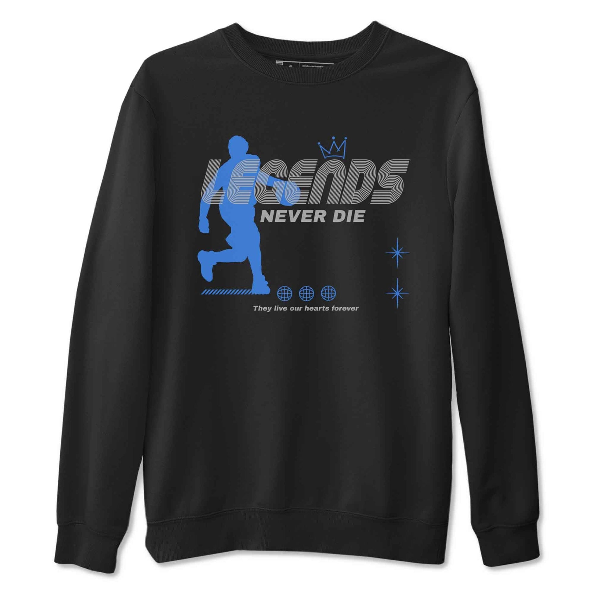 3s Lucky Shorts shirts to match jordans Legends Never Die best t shirts to wear with jordans Air Jordan 3 Lucky Shorts match shoes to clothes SNRT Sneaker Tees unisex cotton Black 2 shirts