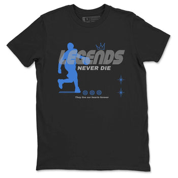 3s Lucky Shorts shirts to match jordans Legends Never Die best t shirts to wear with jordans Air Jordan 3 Lucky Shorts match shoes to clothes SNRT Sneaker Tees unisex cotton Black 2 shirts