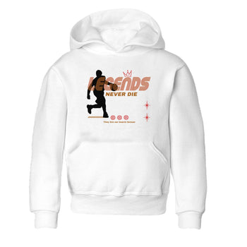5s Archaeo Brown shirts to match jordans Legends Never Die sneaker match tees Air Jordan 5 Archaeo Brown match shoes to clothes SNRT Sneaker Tees Youth Baby White 2 tee