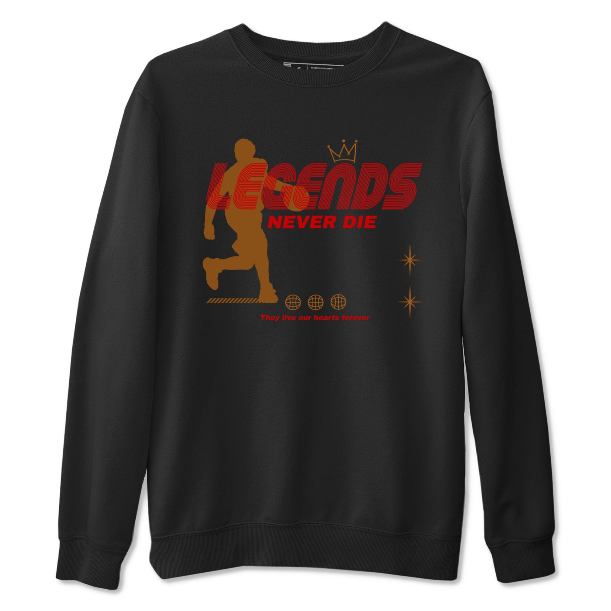 5s Archaeo Brown shirts to match jordans Legends Never Die sneaker match tees Air Jordan 5 Archaeo Brown match shoes to clothes SNRT Sneaker Tees unisex cotton Black 2 shirts