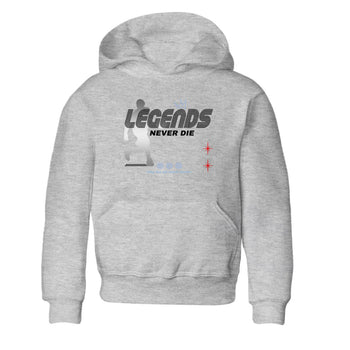 5s Black Metallic Reimagined shirts to match jordans Legends Never Die best t shirts to wear with jordans Air Jordan 5 Reimagined match shoes to clothes SNRT Sneaker Tees Youth Baby Heather Grey 2 tee