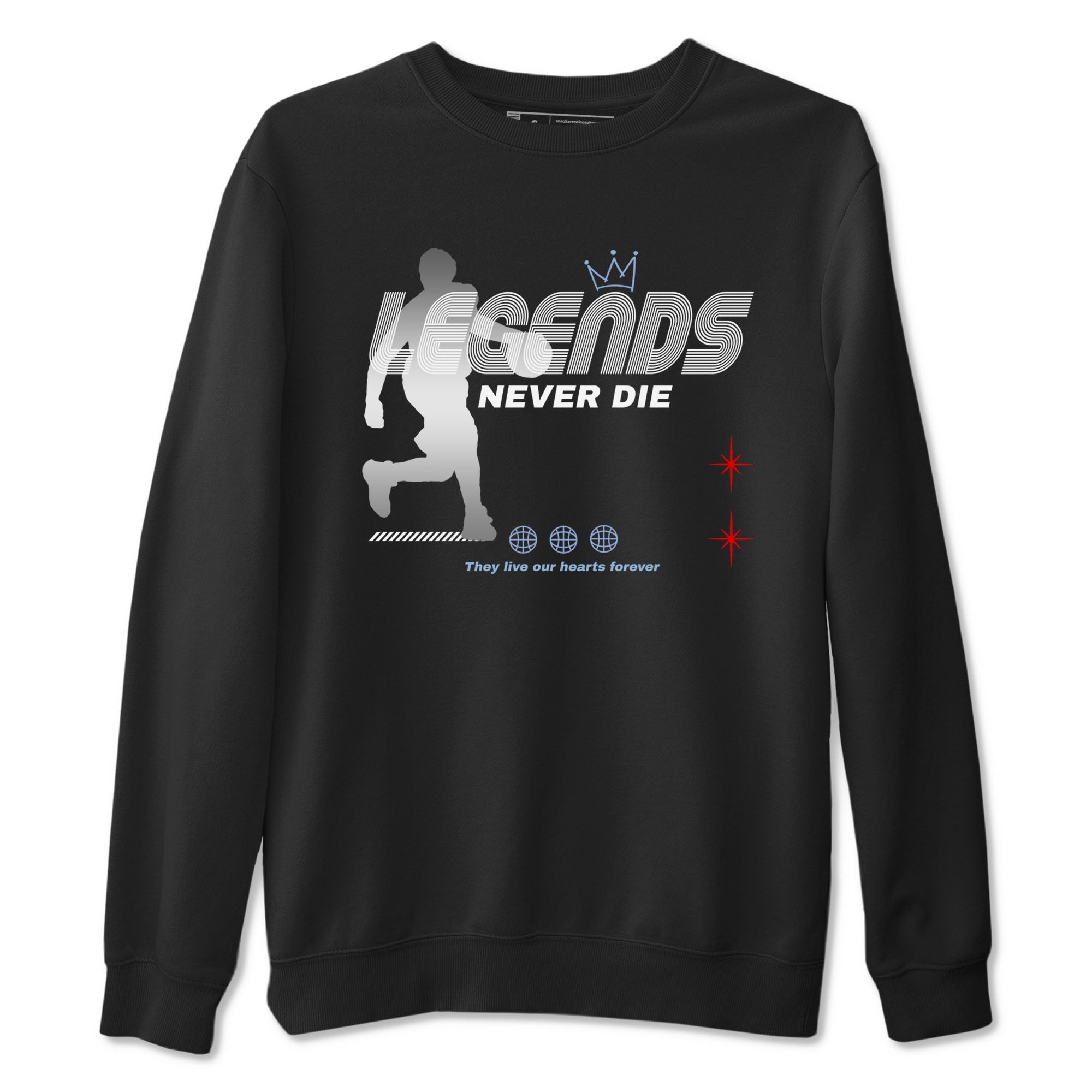 5s Black Metallic Reimagined shirts to match jordans Legends Never Die best t shirts to wear with jordans Air Jordan 5 Reimagined match shoes to clothes SNRT Sneaker Tees unisex cotton Black 2 shirts