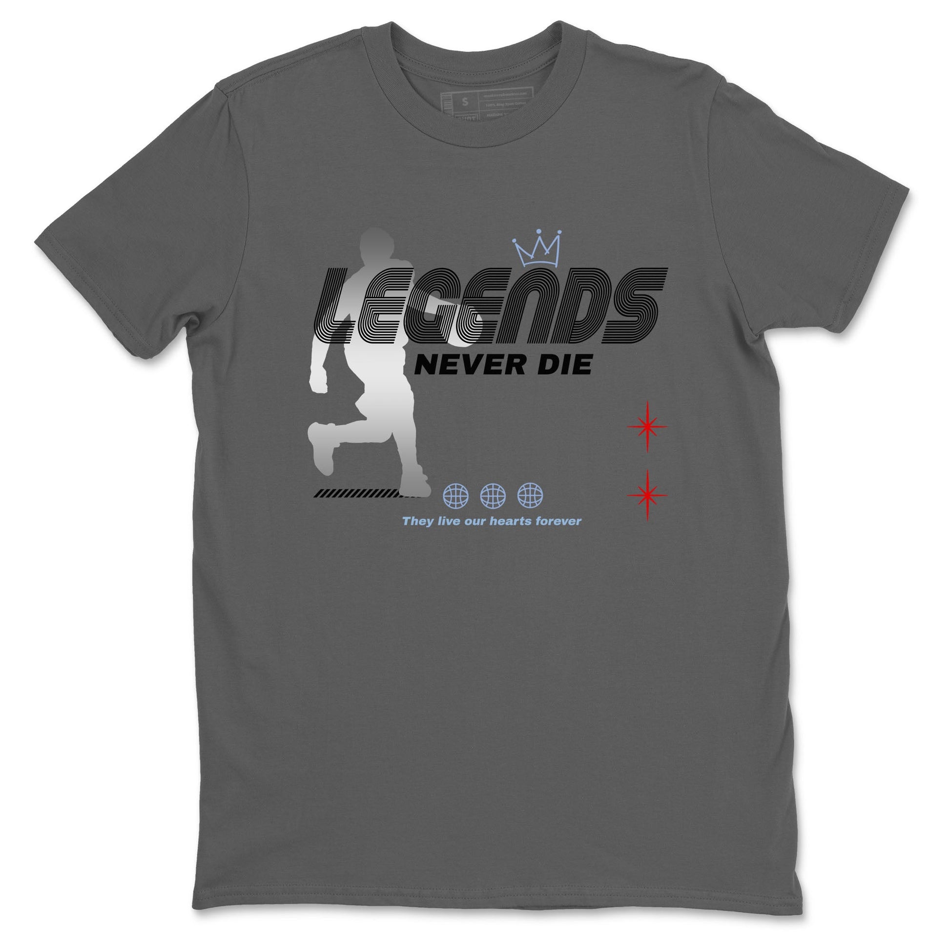 5s Black Metallic Reimagined shirts to match jordans Legends Never Die best t shirts to wear with jordans Air Jordan 5 Reimagined match shoes to clothes SNRT Sneaker Tees unisex cotton Cool Grey 2 shirts