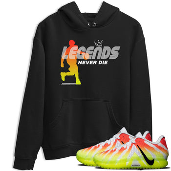 Sneaker match tees – Sneaker Tees To Match Nike JA 3 Under The Christmas Tree JA 3 'Snowed In'  Shoes – Legends Never Die Tee Black 1