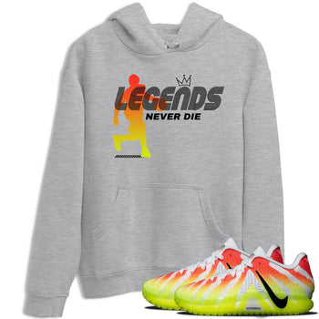 Sneaker match tees – Sneaker Tees To Match Nike JA 3 Under The Christmas Tree JA 3 'Snowed In'  Shoes – Legends Never Die Tee Heather Grey 1