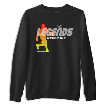 Sneaker match tees – Sneaker Tees To Match Nike JA 3 Under The Christmas Tree JA 3 'Snowed In'  Shoes – Legends Never Die Tee Black 2