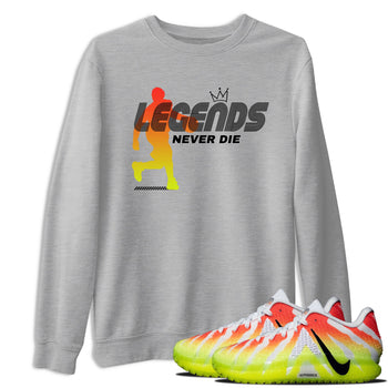 Sneaker match tees – Sneaker Tees To Match Nike JA 3 Under The Christmas Tree JA 3 'Snowed In'  Shoes – Legends Never Die Tee Heather Grey 1