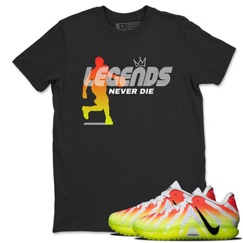 Sneaker match tees – Sneaker Tees To Match Nike JA 3 Under The Christmas Tree JA 3 'Snowed In'  Shoes – Legends Never Die Tee Black 1