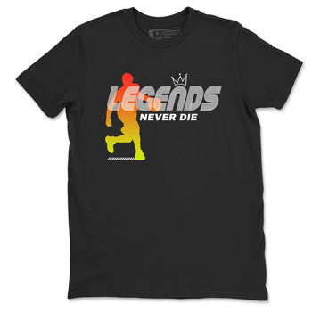 Sneaker match tees – Sneaker Tees To Match Nike JA 3 Under The Christmas Tree JA 3 'Snowed In'  Shoes – Legends Never Die Tee Black 2