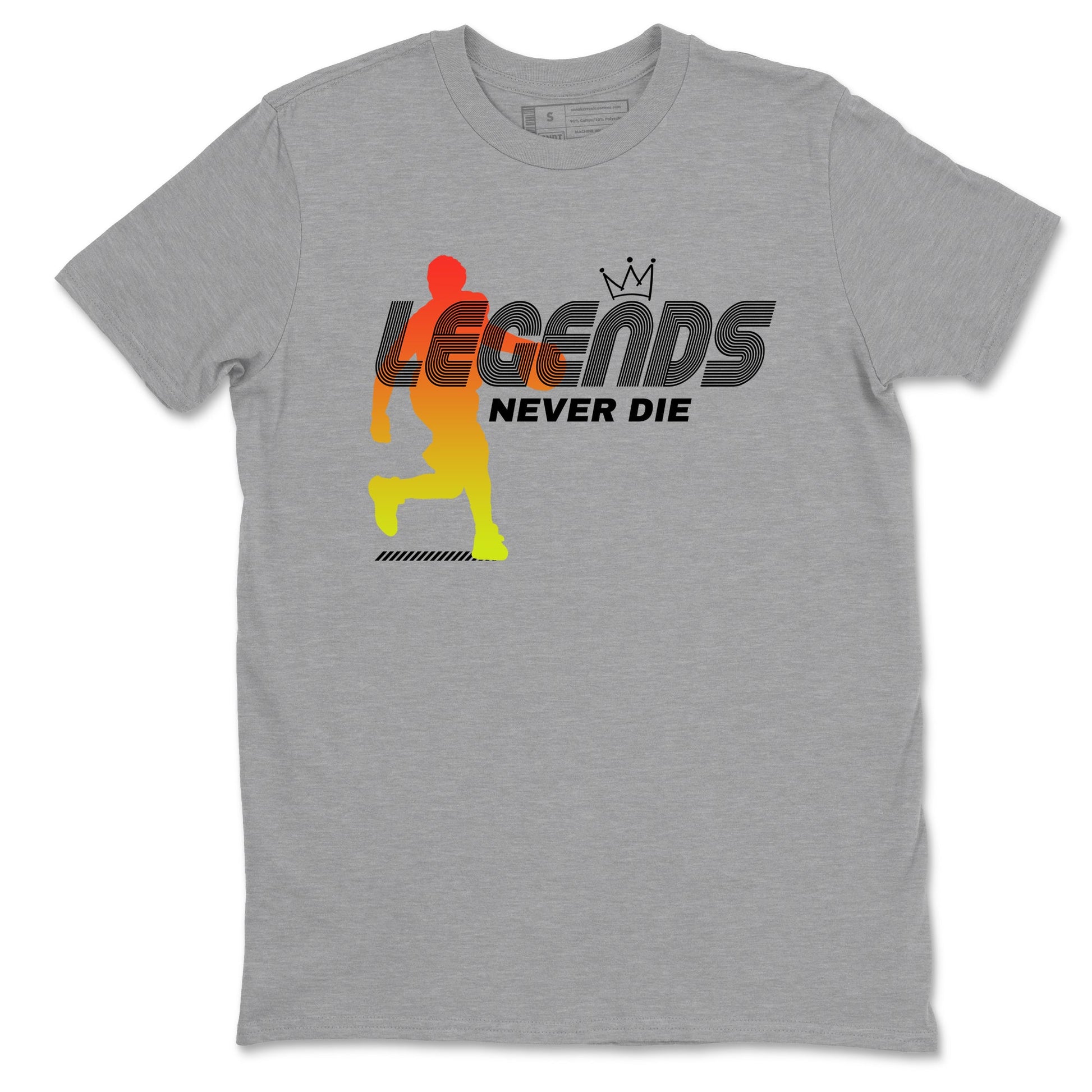 Sneaker match tees – Sneaker Tees To Match Nike JA 3 Under The Christmas Tree JA 3 'Snowed In'  Shoes – Legends Never Die Tee Heather Grey 2