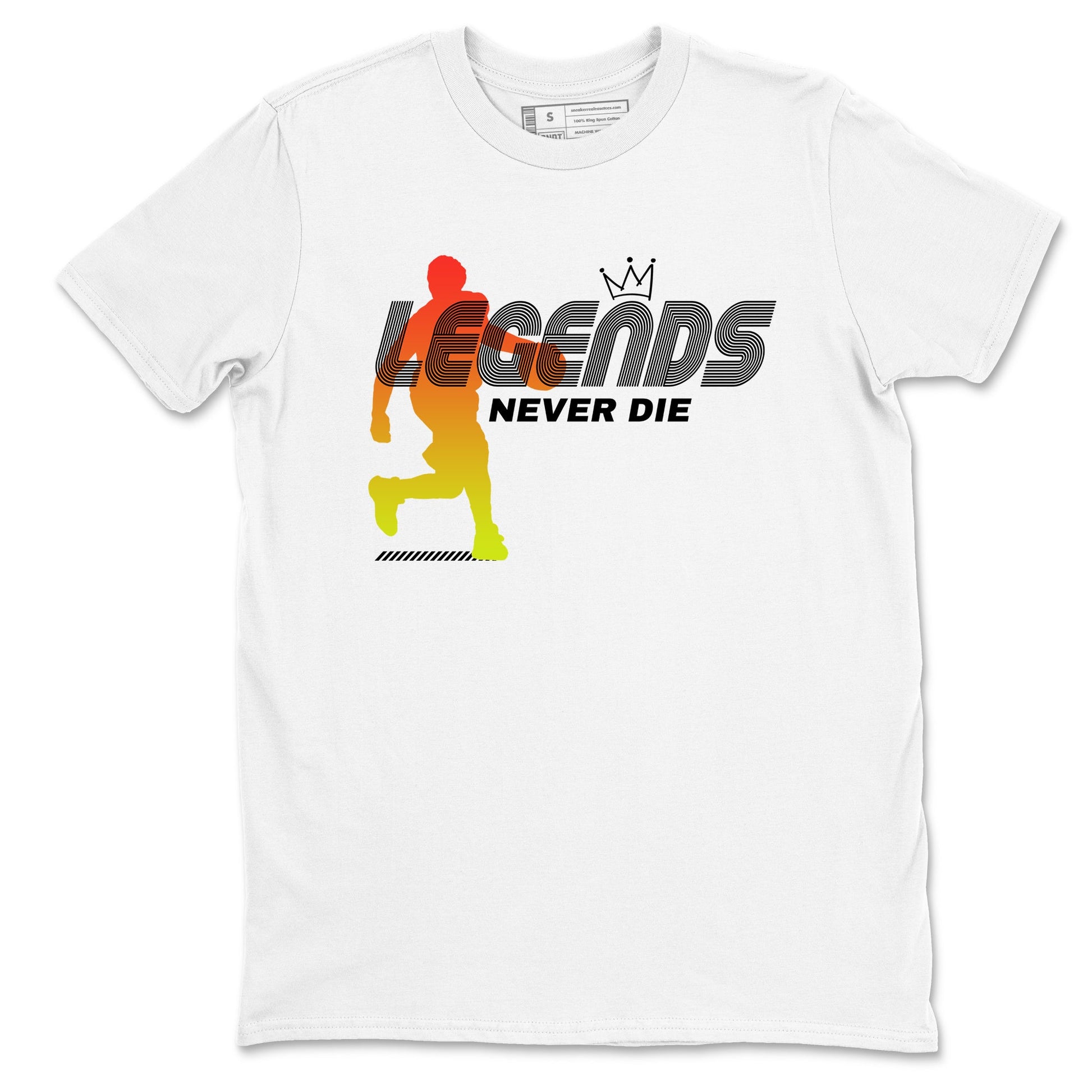 Sneaker match tees – Sneaker Tees To Match Nike JA 3 Under The Christmas Tree JA 3 'Snowed In'  Shoes – Legends Never Die Tee White 2