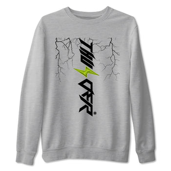 Foams One Black Volt best t shirts to wear with jordans Lightning Thunder sneaker match tees Air Foamposite One Black Volt match shoes to clothes SNRT Sneaker Tees unisex cotton Heather Grey 2 shirts