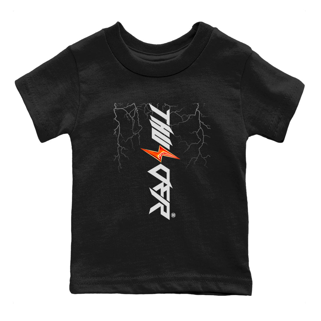 Foams One Jin shirts to match jordans Lightning Thunder sneaker match tees Air Foamposite One Jin match shoes to clothes SNRT Sneaker Tees Youth Baby Black 2 tee