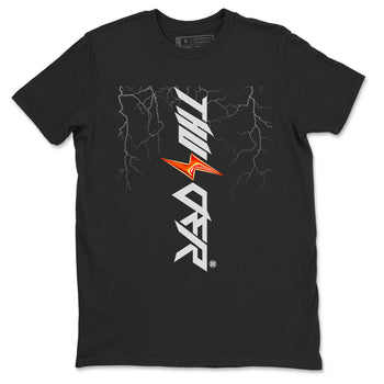 Foams One Jin shirts to match jordans Lightning Thunder sneaker match tees Air Foamposite One Jin match shoes to clothes SNRT Sneaker Tees unisex cotton Black 2 shirts