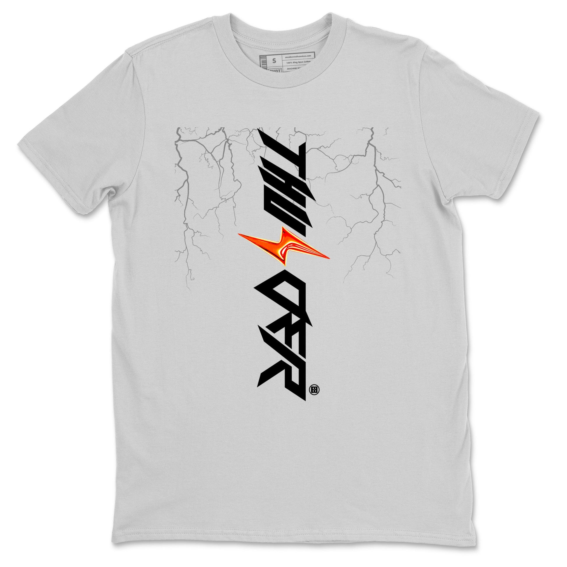 Foams One Jin shirts to match jordans Lightning Thunder sneaker match tees Air Foamposite One Jin match shoes to clothes SNRT Sneaker Tees unisex cotton Silver 2 shirts