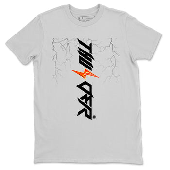 Foams One Jin shirts to match jordans Lightning Thunder sneaker match tees Air Foamposite One Jin match shoes to clothes SNRT Sneaker Tees unisex cotton Silver 2 shirts
