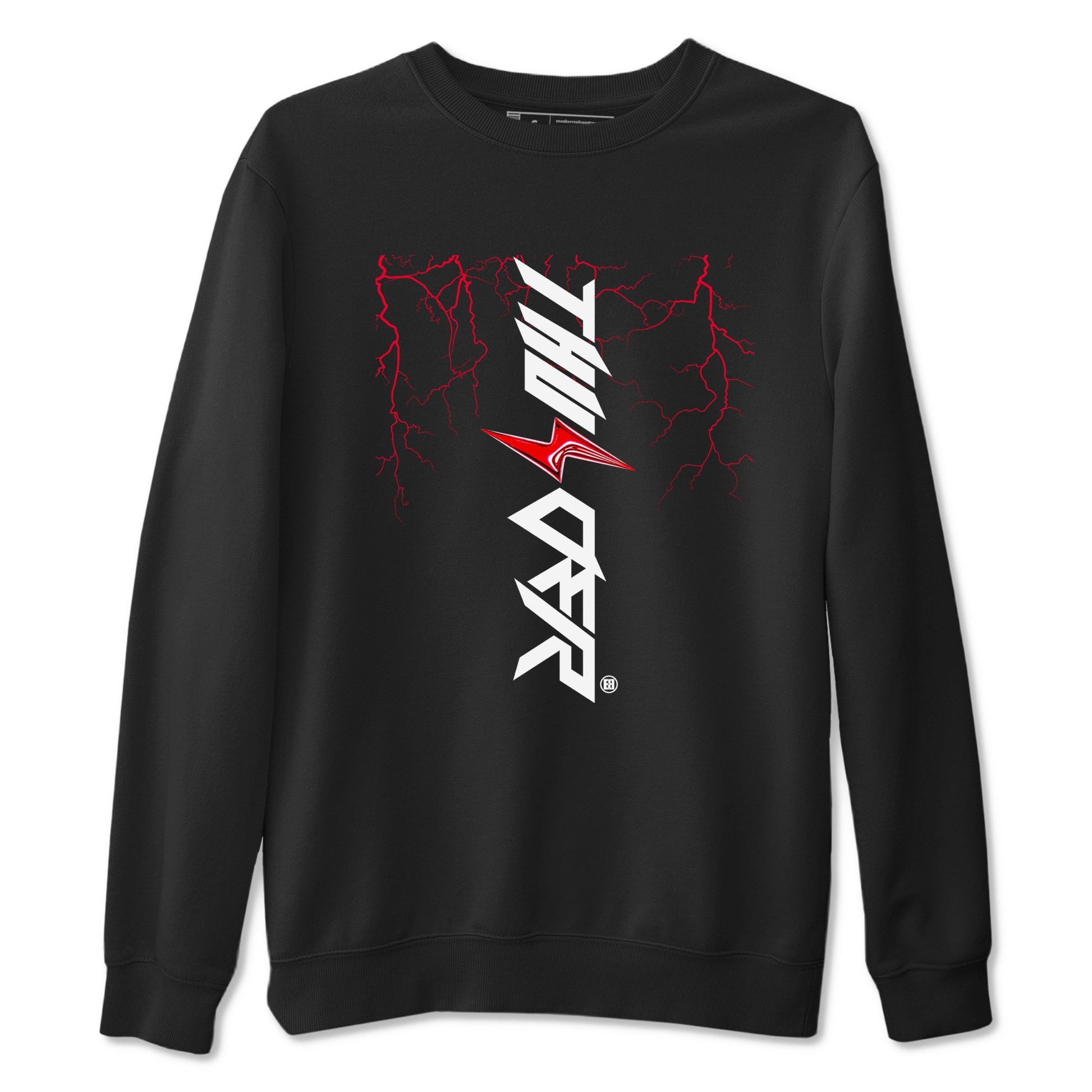 4s Red Thunder shirts to match jordans Lightning Thunder sneaker match tees Air Jordan 4 Red Thunder SNRT Sneaker Tees streetwear brand Black 2 unisex cotton tee