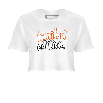 Sneaker match tees – Sneaker Tees To Match Air Jordan 1 Shattered Backboard Shoes – Limited Edition Crop T-Shirt White 2